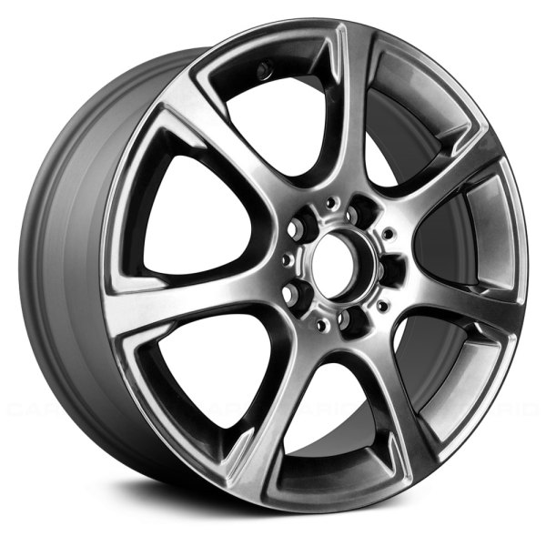 Replace® - 17 x 8.5 7 I-Spoke Charcoal Metallic with Machined Face Alloy Factory Wheel (Factory Take Off)