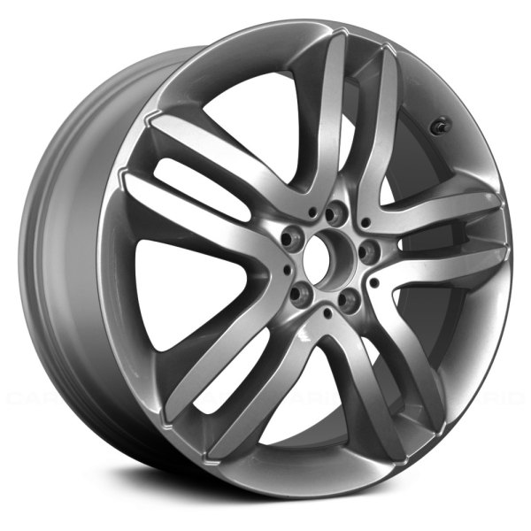 Replace® - 20 x 9 Double 5-Spoke Silver Alloy Factory Wheel (Remanufactured)