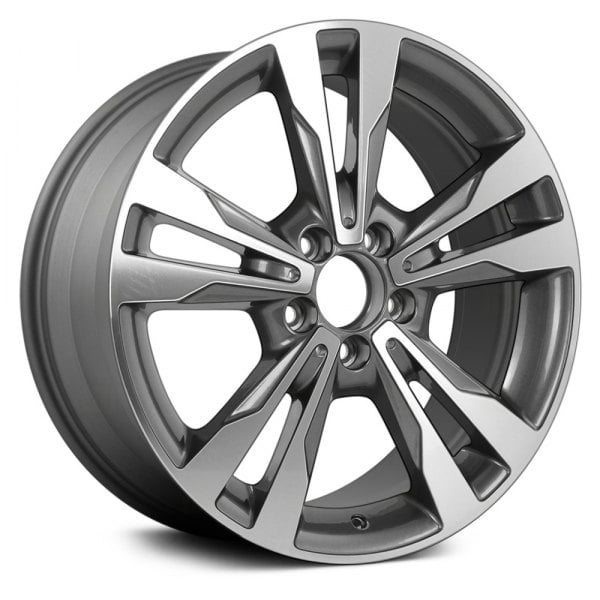 Replace® - Mercedes C Class 2015 5 Double-Spoke 18 Alloy Factory Wheel ...