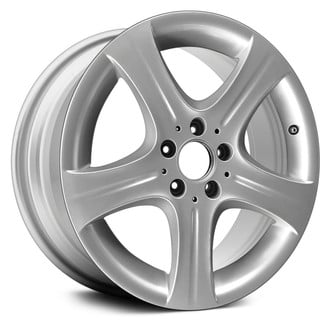 Replace® - 5-Spoke Silver 17x8.5 Alloy Factory Wheel - Remanufactured