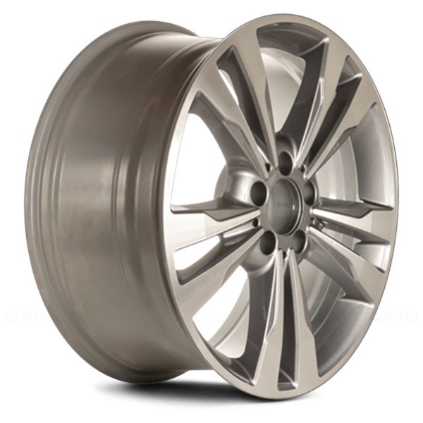 Replace® - 18 x 8.5 Double 5-Spoke Charcoal with Machined Face Alloy Factory Wheel (Factory Take Off)