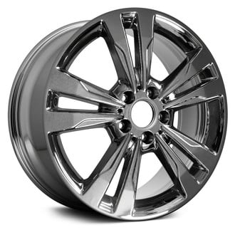 Replace® - Double 5-Spoke Light PVD Chrome 18x8.5 Alloy Factory Wheel - Remanufactured