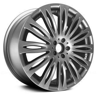 Replace® - 24 I-Spoke Smoked Silver 20x9.5 Alloy Factory Wheel - Remanufactured