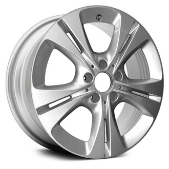 Replace® - Double 5-Spoke Silver 17x7 Alloy Factory Wheel - Remanufactured