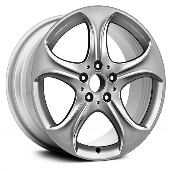 Replace® - 18 x 8.5 5-Spoke Painted Medium Silver Metallic Alloy Factory Wheel (Remanufactured)