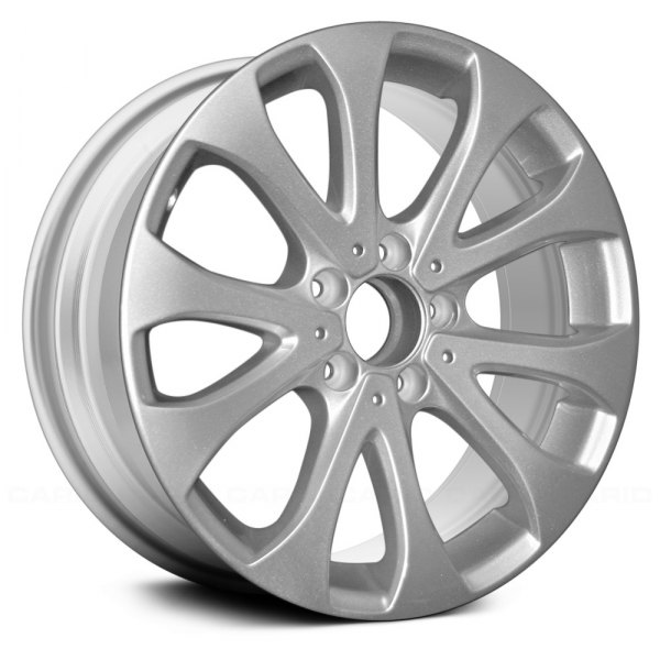 Replace® - 18 x 7.5 5 V-Spoke Sparkle Silver Metallic Alloy Factory Wheel (Remanufactured)