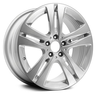 Replace® - Double 5-Spoke Silver 18x8 Alloy Factory Wheel - Remanufactured