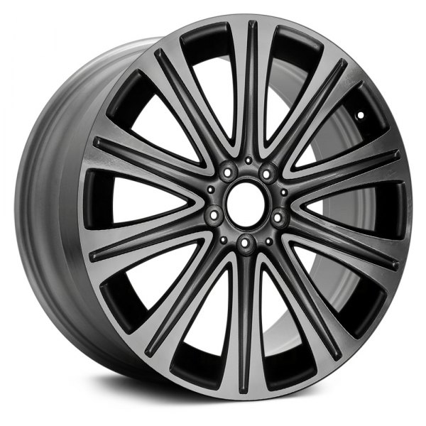 Replace® - 19 x 8 10 I-Spoke Dark Silver with Machined Accents Alloy Factory Wheel (Remanufactured)