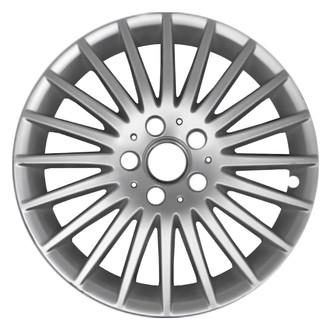 Replace® - 20-Spoke Painted Sparkle Silver 17x7 Alloy Factory Wheel - Remanufactured