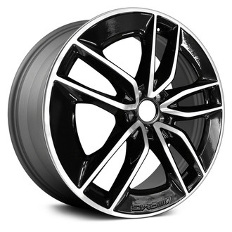 Replace® - Double 5-Spoke Charcoal Metallic with Machined Face 20x8 Alloy Factory Wheel - Remanufactured