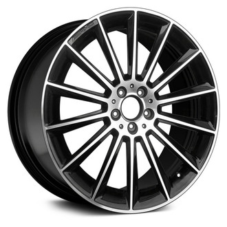 Replace® - 14-Spoke Black 20x9 Alloy Factory Wheel - Remanufactured