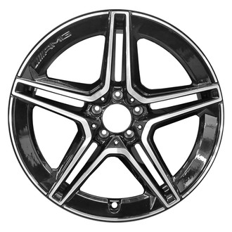 Replace® - Double 5-Spoke Medium Charcoal with Machined Face 19x8 Alloy Factory Wheel - Remanufactured