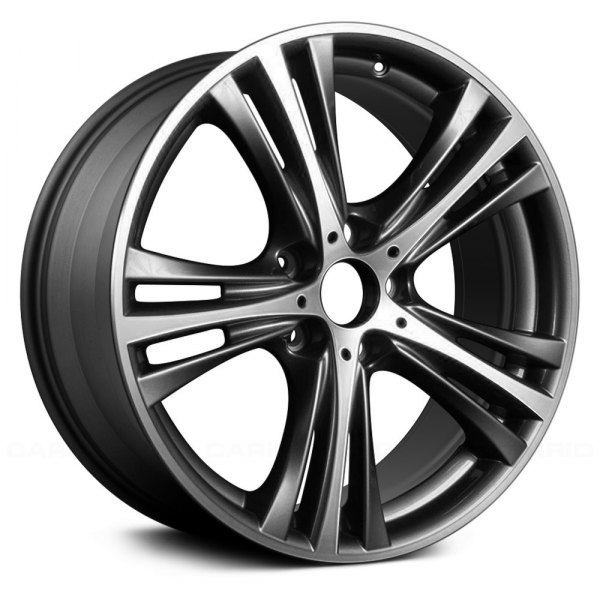 Replace® - 19 x 8 Triple 5-Spoke Charcoal with Machined Face Alloy Factory Wheel (Remanufactured)