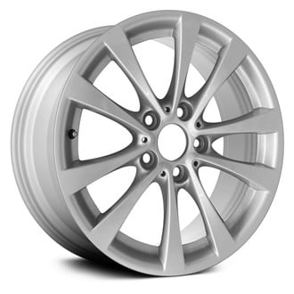 Replace® - 5 V-Spoke Silver 17x8 Alloy Factory Wheel - Remanufactured