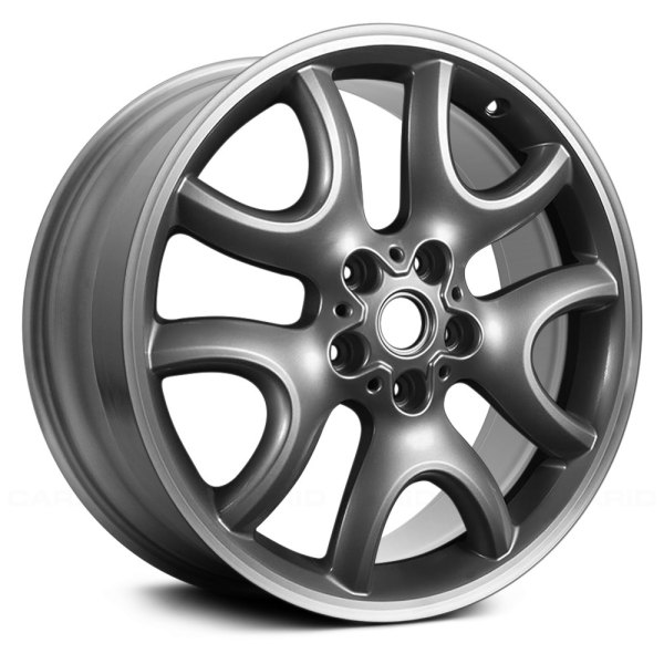 Replace® - 19 x 7.5 5 V-Spoke Silver Alloy Factory Wheel (Remanufactured)