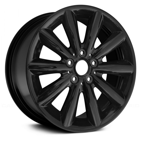 Replace® - 17 x 7 10 I-Spoke Gloss Black Alloy Factory Wheel (Remanufactured)