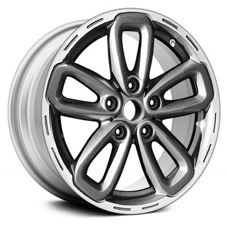 Replace® - Double 5-Spoke Silver 17x7 Alloy Factory Wheel - Remanufactured