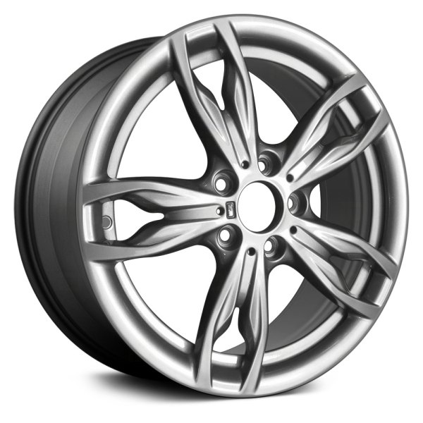 Replace® - 18 x 8 Double 5-Spoke Dark Charcoal Alloy Factory Wheel (Remanufactured)