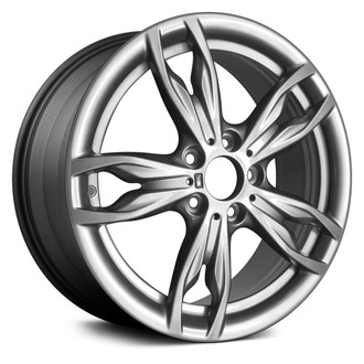 Replace® - Double 5-Spoke Dark Charcoal 18x8 Alloy Factory Wheel - Remanufactured