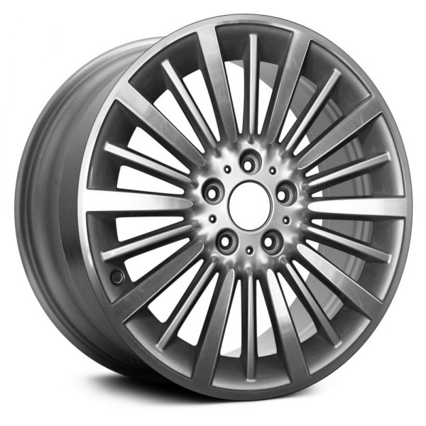Replace® - 18 x 8 20 Alternating-Spoke Silver with Machined Accents Alloy Factory Wheel (Remanufactured)