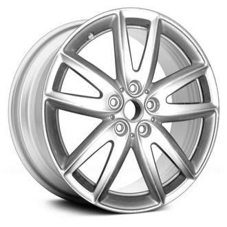 Replace® - 5 V-Spoke Silver 18x8 Alloy Factory Wheel - Remanufactured