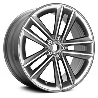 Replace® - Double 5-Spoke Bluish Silver with Machined Accents 19x8.5 Alloy Factory Wheel - Remanufactured