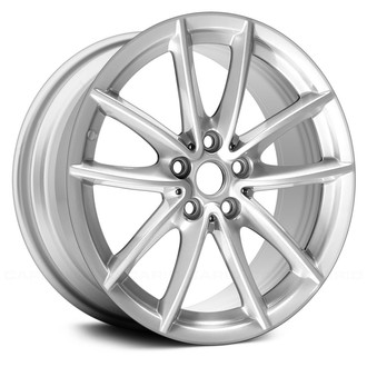 Replace® - 5 V-Spoke Silver 18x7 Alloy Factory Wheel - Remanufactured