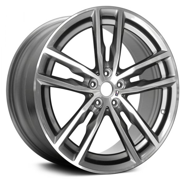 Replace® - 19 x 7.5 Double 5-Spoke Silver Alloy Factory Wheel (Remanufactured)