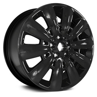 Replace® - 10 I-Spoke Black 17x7.5 Alloy Factory Wheel - Remanufactured