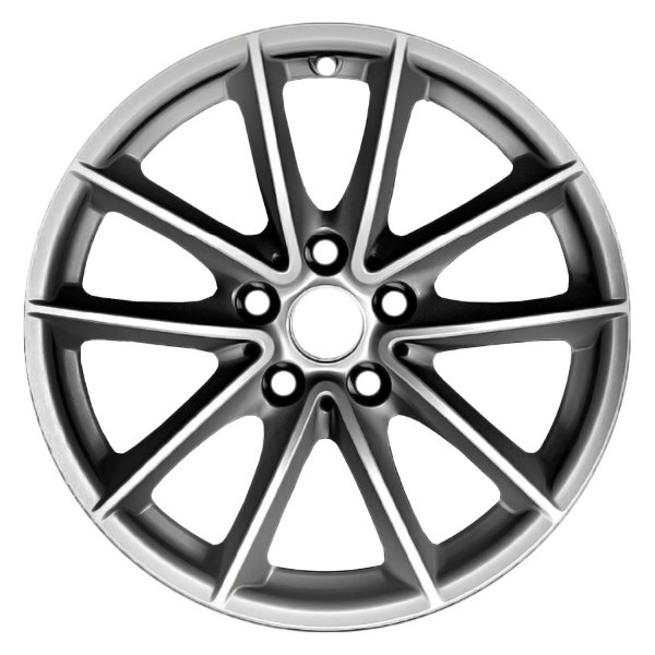 Replace® - 18 x 8.5 10 I-Spoke Sparkle Silver Alloy Factory Wheel (Remanufactured)