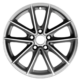 Replace® - 10 I-Spoke Sparkle Silver 18x8.5 Alloy Factory Wheel - Remanufactured