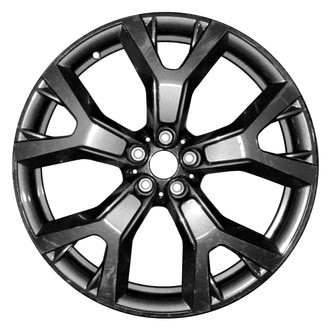 Replace® - 5 Split-Spoke Painted Dark Charcoal Metallic 21x9.5 Alloy Factory Wheel - Remanufactured