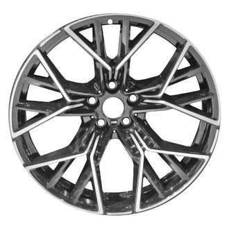 Replace® - 20 I-Spoke Polished Black 20x9.5 Alloy Factory Wheel - Remanufactured