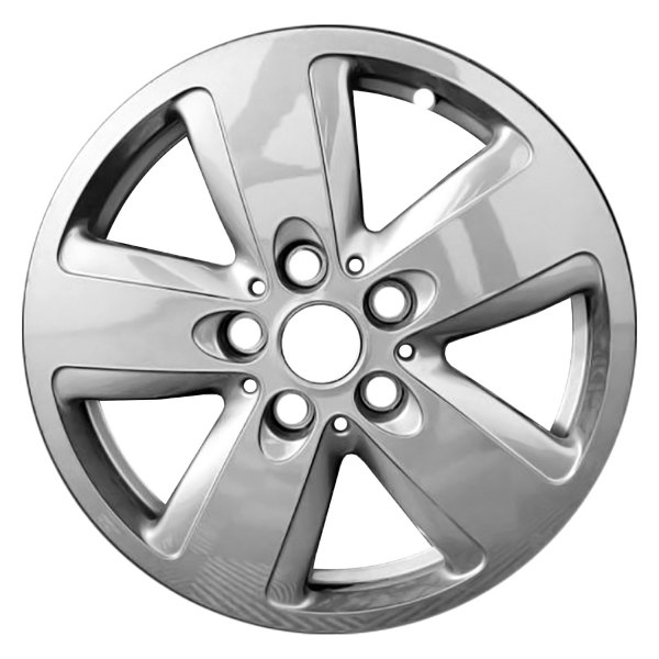 Replace® - 16 x 6.5 5-Spoke Dark Charcoal Metallic Full Face Alloy Factory Wheel (Remanufactured)