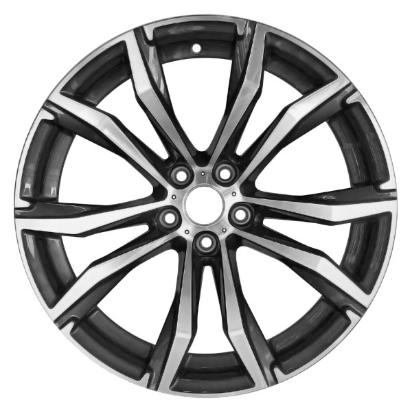 Replace® - 18 x 10 10-Spoke Machined Dark Charcoal Alloy Factory Wheel (Remanufactured)