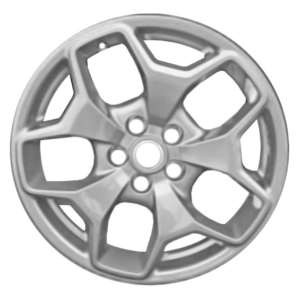 Replace® - 17 x 7 5 Y-Spoke Medium Charcoal Alloy Factory Wheel (Remanufactured)