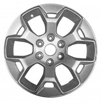 ☺︎　ルリール Replace® ALYFP063U20 - 6 Split-Spoke Sparkle Silver 18x8.5