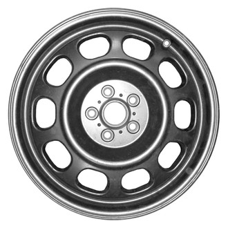 Replace® - 10-Slot Medium Charcoal Metallic 17x7 Alloy Factory Wheel - Remanufactured