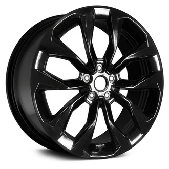 Replace® - 10-Spoke Gloss Black 20x8.5 Alloy Factory Wheel - Remanufactured