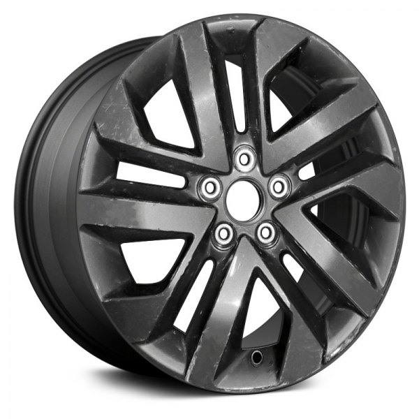 Replace® - 18 x 8 10-Spoke Machined and Dark Charcoal Alloy Factory Wheel (Remanufactured)