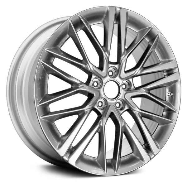 Replace® - 20 x 9 10 Split-Spoke Medium Silver Metallic Alloy Factory Wheel (Remanufactured)