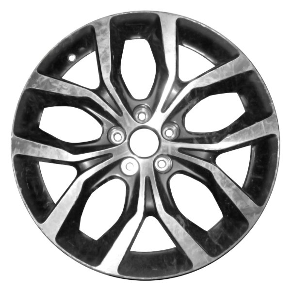 Replace® - 20 x 9 5 V-Spoke Painted Dark Charcoal Alloy Factory Wheel (Remanufactured)