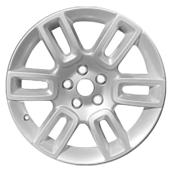 Replace® - 19 x 8 6 Double-Spoke Painted Sparkle Silver Alloy Factory Wheel (Remanufactured)
