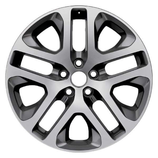 Replace® - 20 x 8.5 5 Y-Spoke Machined Dark Bluish Charcoal Alloy Factory Wheel (Remanufactured)