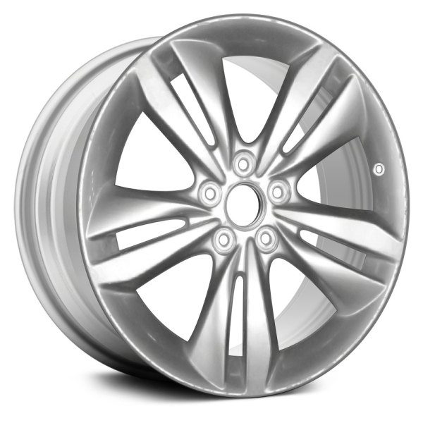 Replace® - 19 x 8.5 Double 5-Spoke Silver Alloy Factory Wheel (Remanufactured)