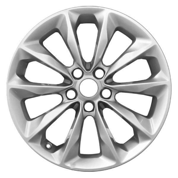 Replace® - 20 x 8 10 I-Spoke Light Silver Metallic Alloy Factory Wheel (Remanufactured)