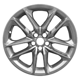 Replace® - 10-Spoke Dark Charcoal Metallic 20x8 Alloy Factory Wheel - Remanufactured