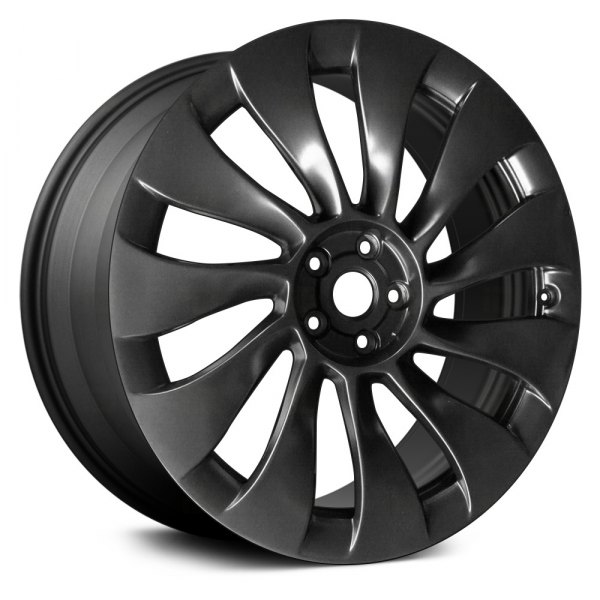 Replace® - 20 x 9 11-Spoke Machined Dark Charcoal Metallic Matte Clear Alloy Factory Wheel (Remanufactured)