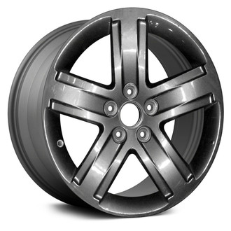 Replace® - 5-Spoke Machined Medium Charcoal 18x8 Alloy Factory Wheel - Remanufactured