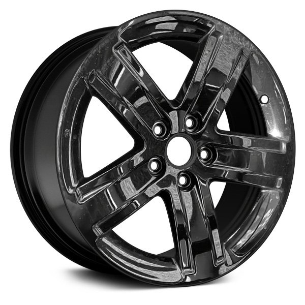 Replace® - 18 x 8 5-Spoke Gloss Black Alloy Factory Wheel (Remanufactured)